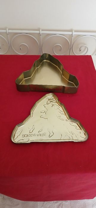 Lata Toblerone, usada