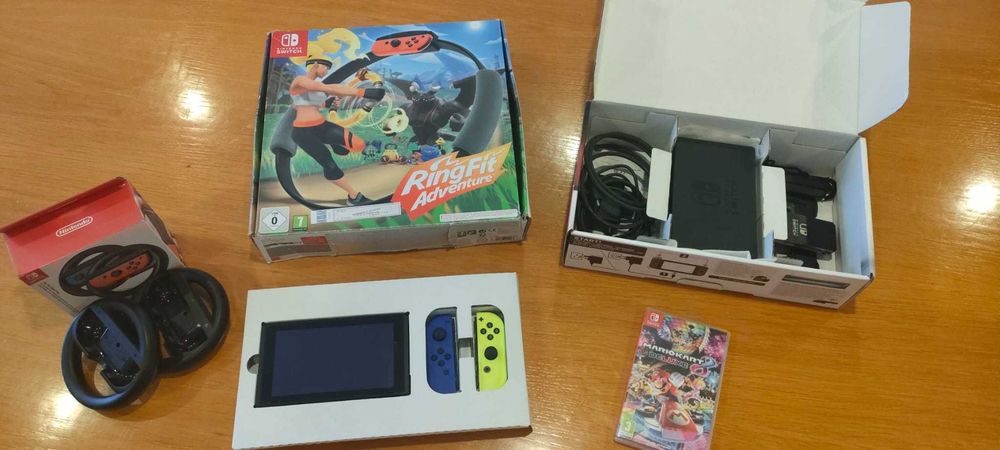 Bundle Nintendo Switch + Acessórios + Jogos