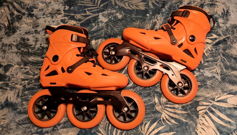 Rolki Powerslide Imperial Megacruiser 125 Neon Orange