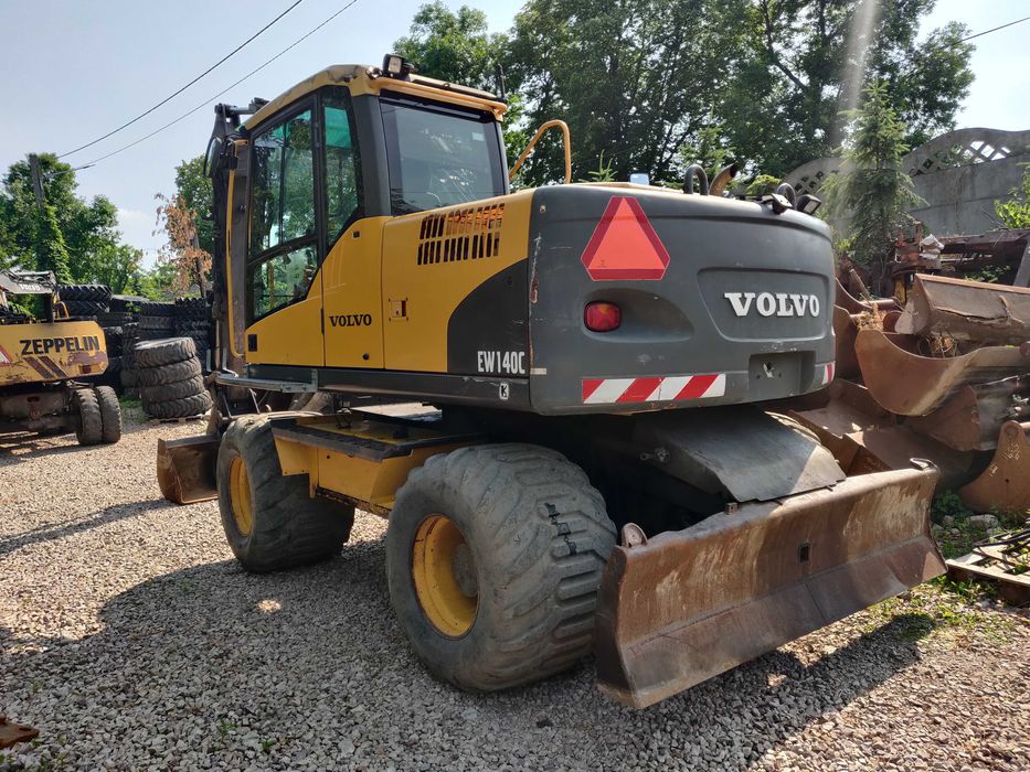 Koparka kołowa Volvo EW140C 2008r. gotowa do pracy