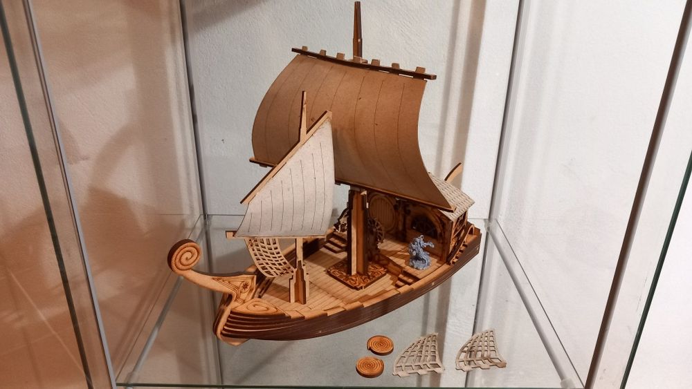 Barco élfico para Dungeons and Dragons / RPG (TTCombat]64739504796929120
