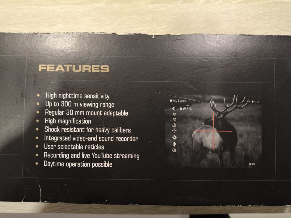 YUKON PHOTON RT mira noturna