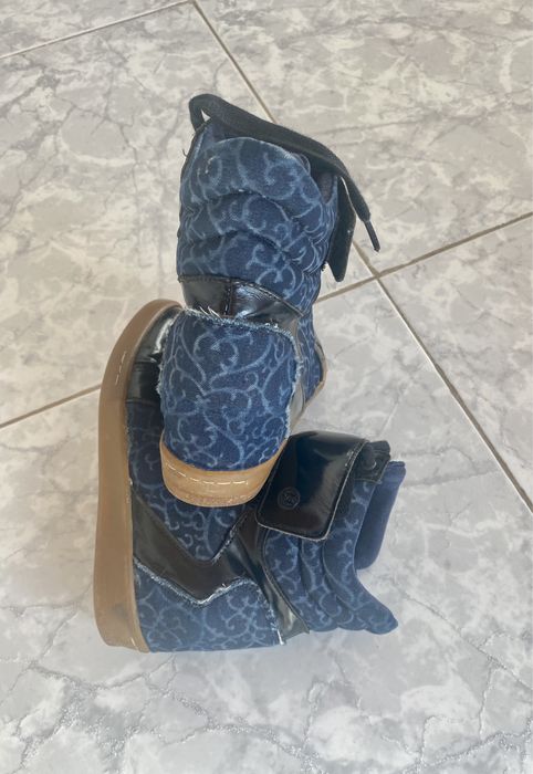 Sapatilhas salsa em ganga