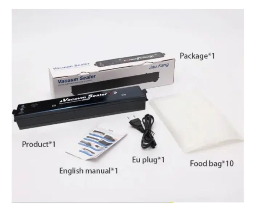 Вакуумний пакувальник для продуктів Vacuum Sealer/ Вакууматор для їжі