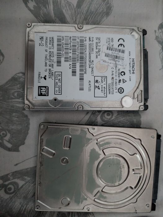 Лот жорстких дисків для ноутбуків 2.5 sata