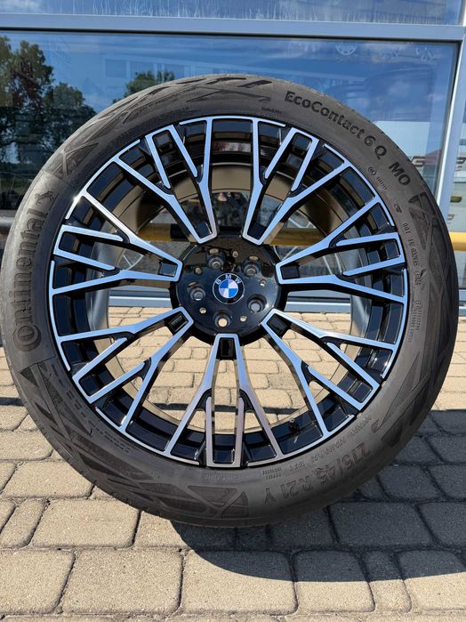 Nowe koła 21 cali BMW X3 G45 czarno srebrne