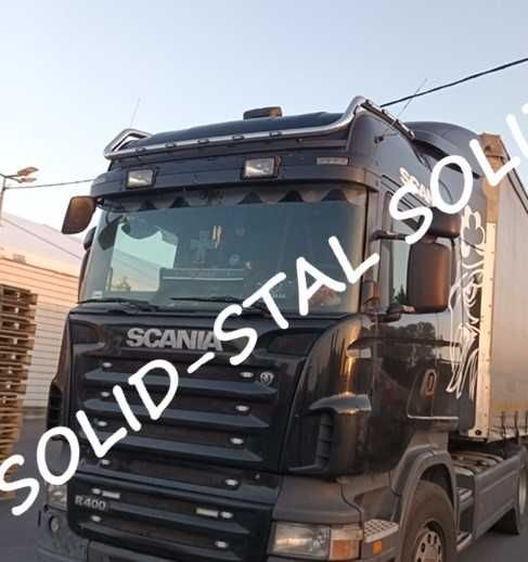Orurowanie PRZEDŁUŻANE / GÓRNE Scania r Highline Polerowane na lustro!