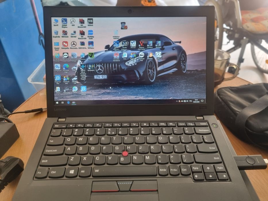 Vci mb c6 xentry lenowo certyfikat ZenZefi doip wifikomplet osobowe dostawcze ciężarowe