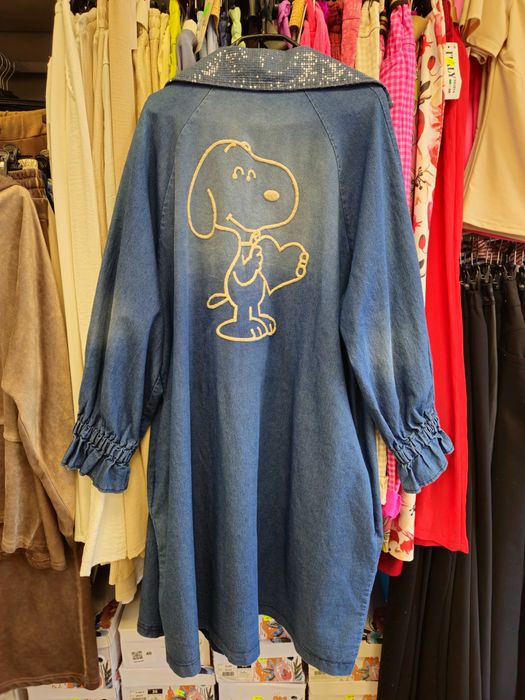 Płaszczyk jeans cienki, Uni, Italy !!!