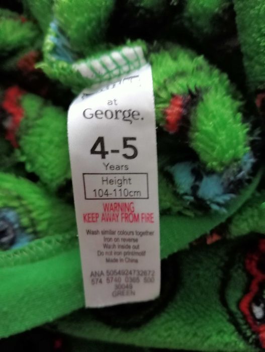 piżamka pajacyk złów ninja