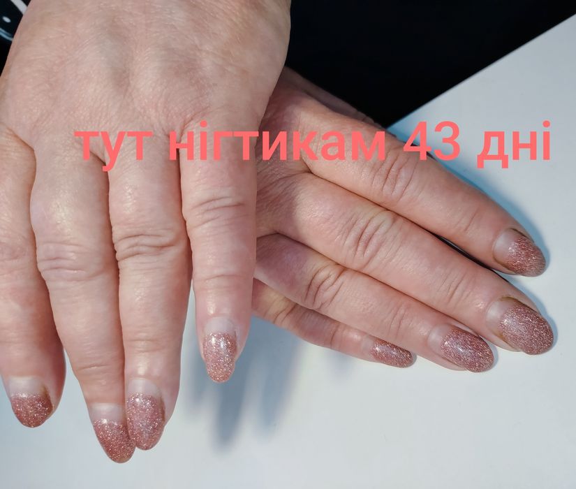 Манікюр педикюр з покриттям гель лаку
