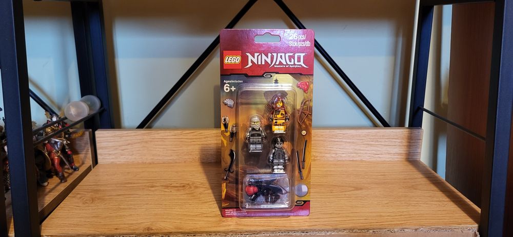 装填者 Lego Ninjago 853687 unikatowe minifigurki Shade, Ash, Skylor nowy