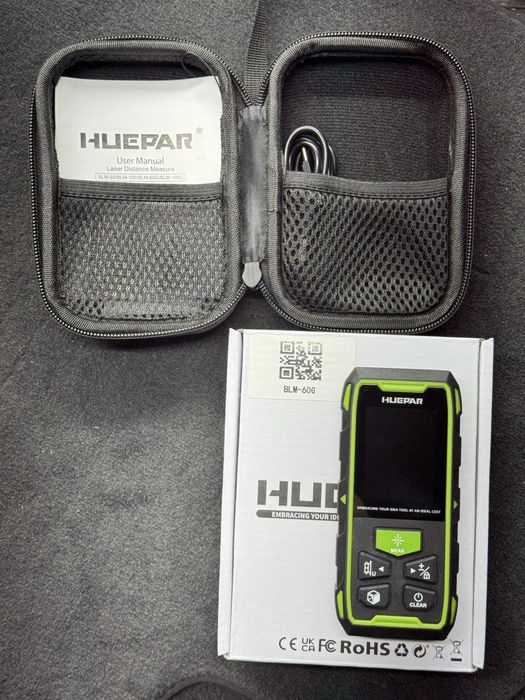 Далекомір рулетка Huepar BLM-60G