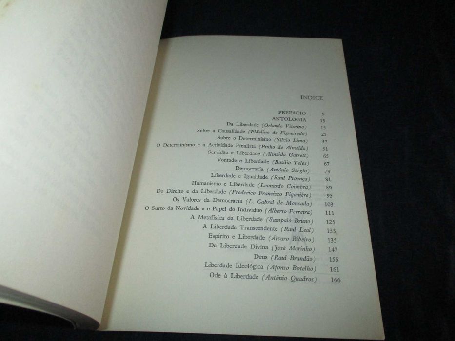 Livro A Ideia da Liberdade no Pensamento Português Romeu de Melo