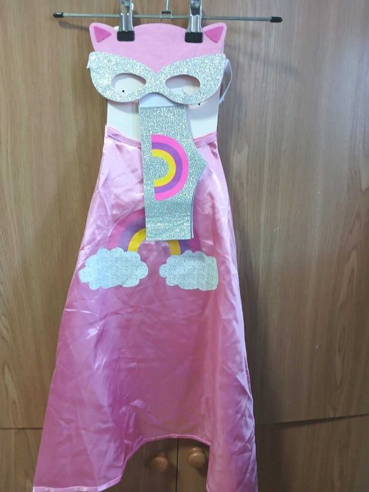 Костюм плащ, маска та нарукавники супергерл Primark