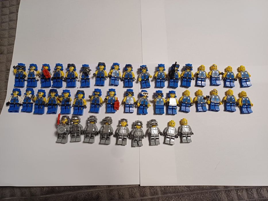 Lego power miners górnicy 43 figurki