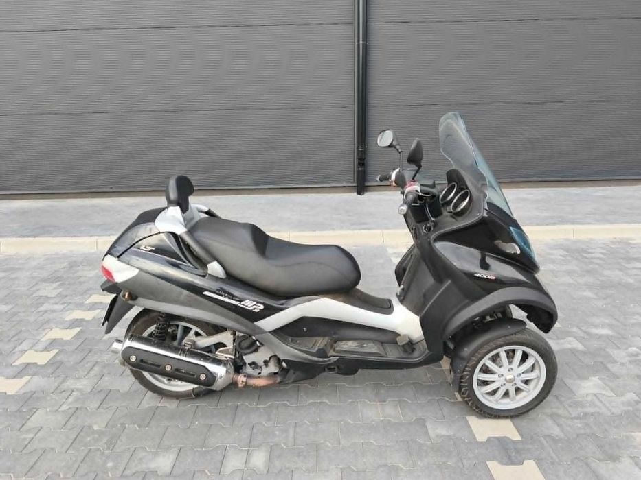 PIAGGIO MP-3 / 399 cm3 / 2009 r. / przebieg: 28.500 km / SUWAŁKI / na kat. B