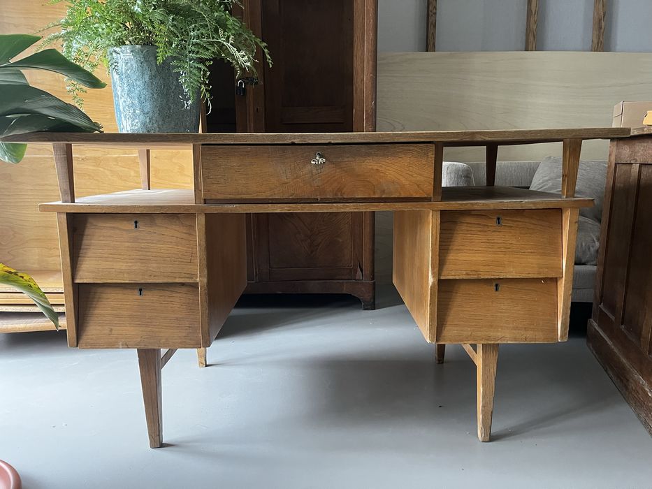 Biurko antyk stare wymiary 130/76/65