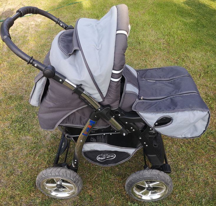 Baby-Merc Agat 2, wózek dla dziecka 2w1, stan idealny