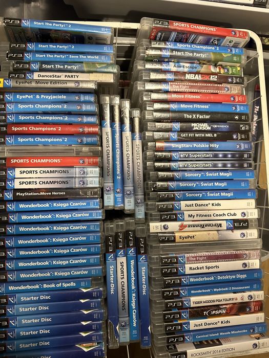 Super gry Ps3 Hity move dla dzieci 18+ lego rayman minecraft fifa F1