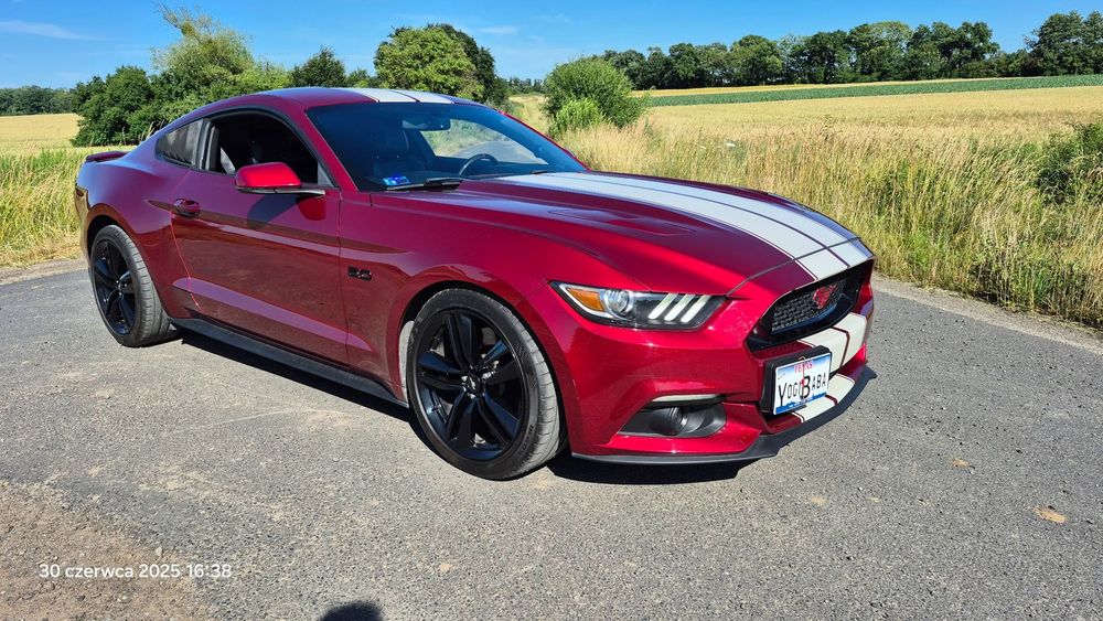 Ford Mustang Mustang GT 2015r 5.0 Niski przebieg 70000km, 6 lat w PL