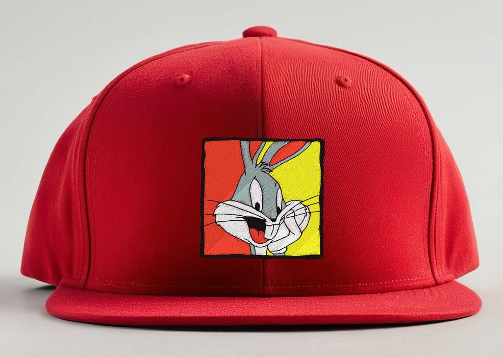 Czapka z daszkiem Snapback Bugs Bunny Królik Bugz Looney Tunes Haft