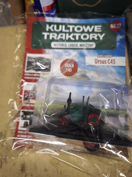 Kultowe traktory nr 27 Ursus C45 Hachette klasyk kolekcja pobranie