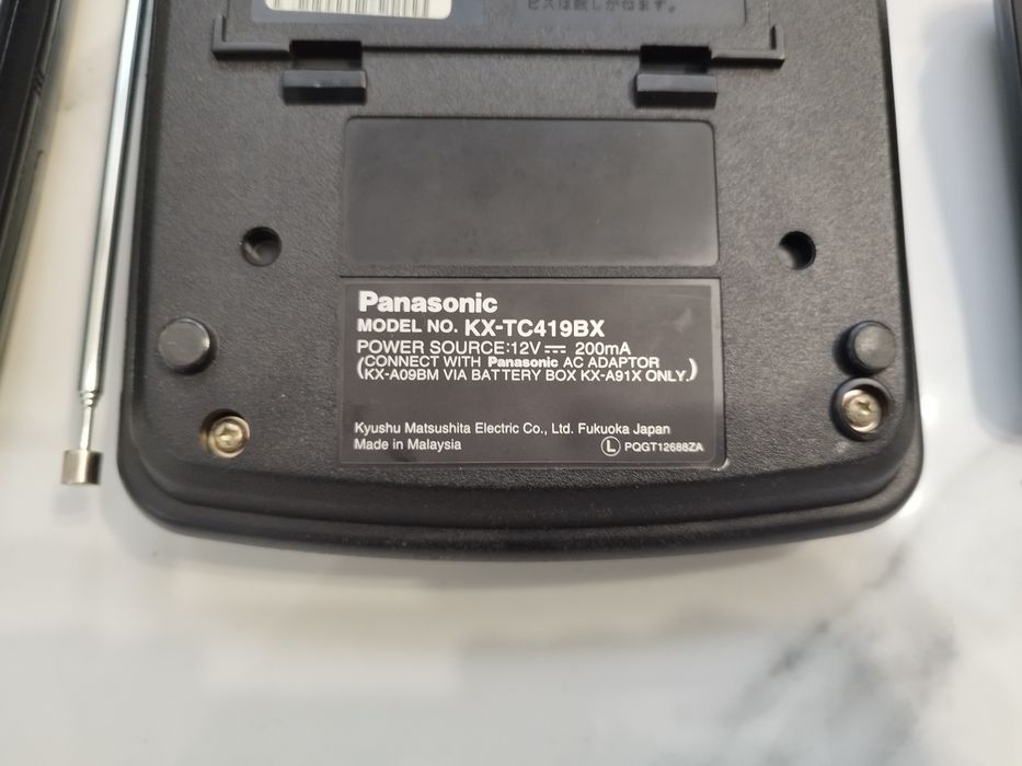 Радіотелефон Panasonic KX-TC418RU-B