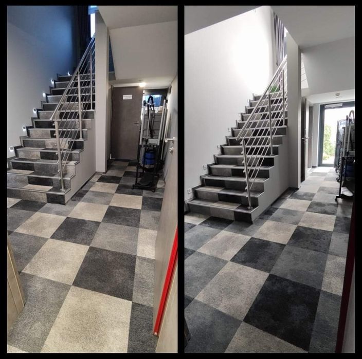 Pranie wykładzin. Biuro, hotel, restauracja, przedszkole.