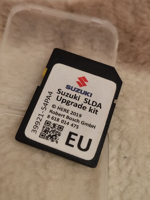 Карти навігації 2023 та 2019 р. EU регіон для Suzuki