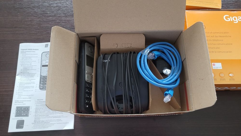 Telefon stacjonarny bezprzewodowy Gigaset A400