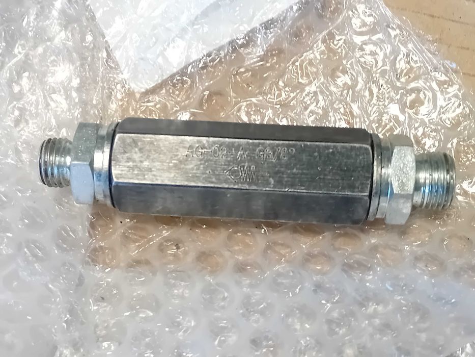 Válvula de retenção de alta pressão AG-02-A 3/8" . Nova