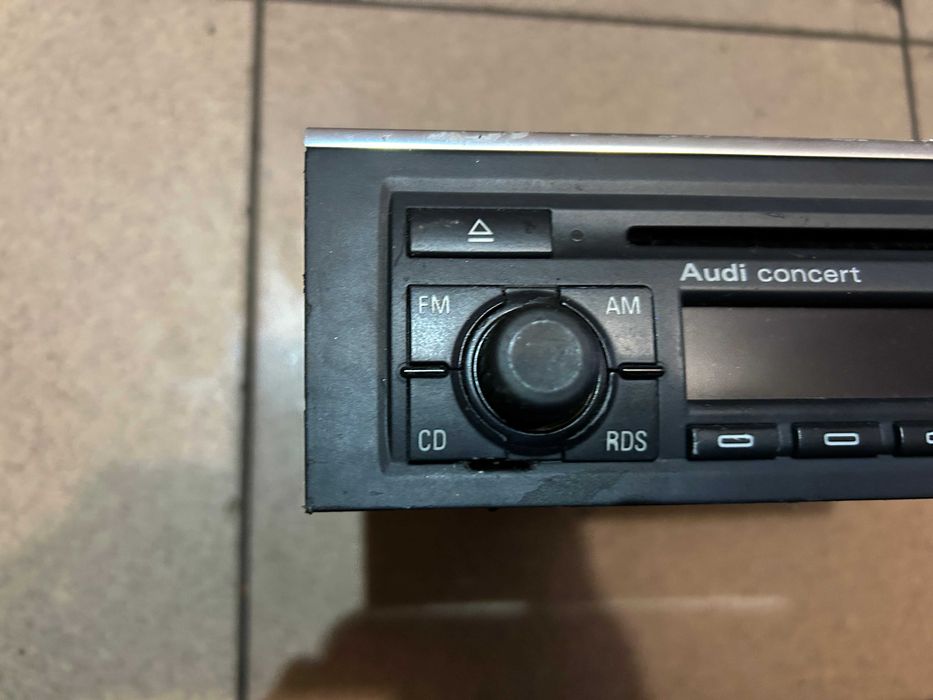 Radio concert cd audi a4 b6 plus kod