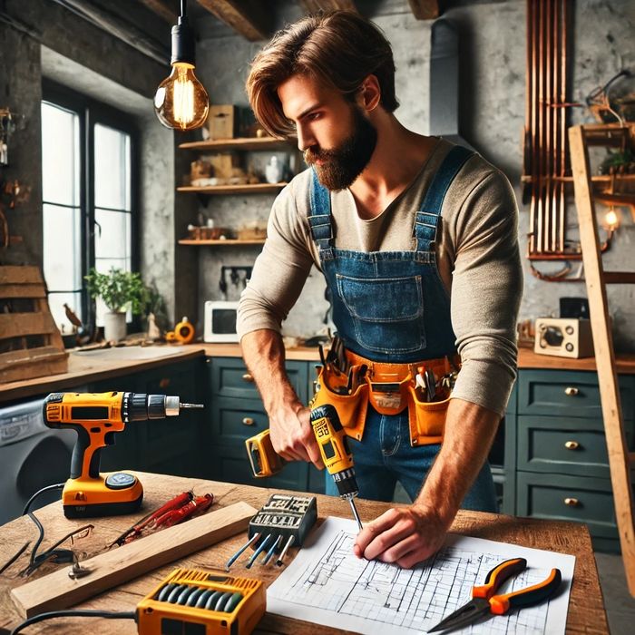 Домашний мастер. Сантехника. Электрика. Сборка мебели.  Кровля.