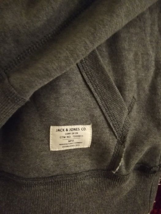 bluza JACK&JONES CO. s m 36 38 bluza z kapturem 36 38 s m