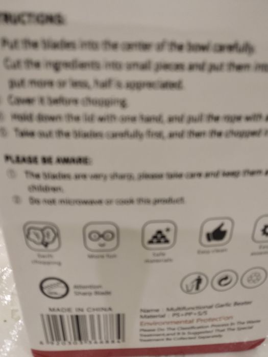 Измельчитель CARLIC BEATER