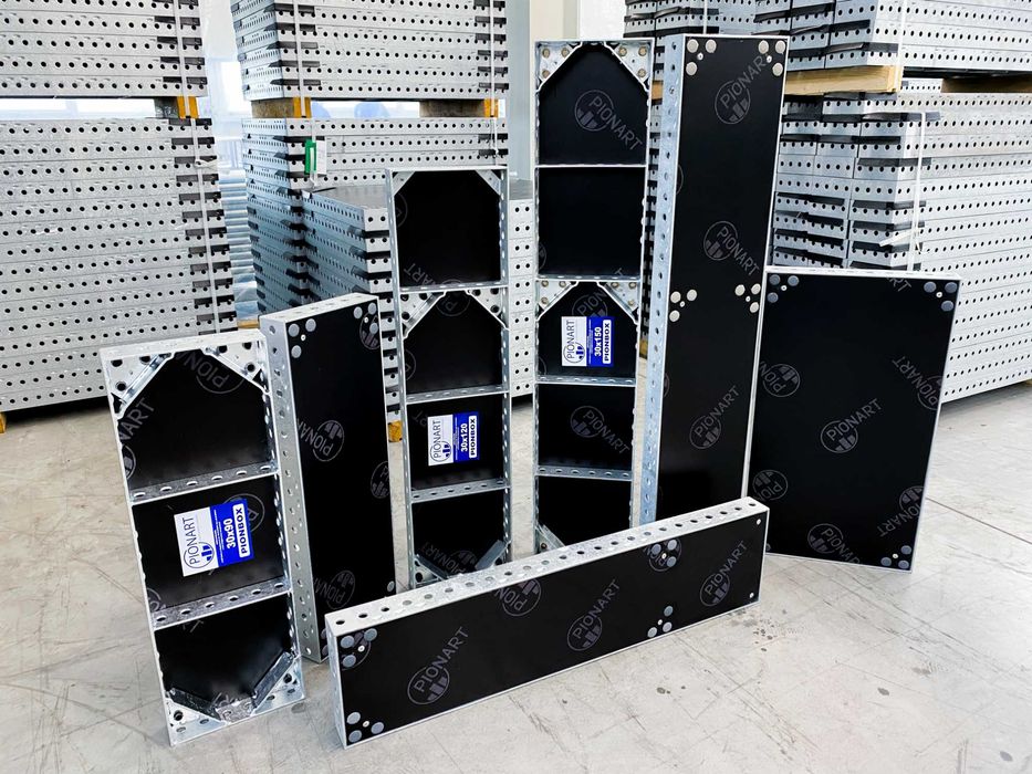 Szalunek ścienny PionBox 30,96 m2 / h=90 cm (kompatybilny z Tekko)