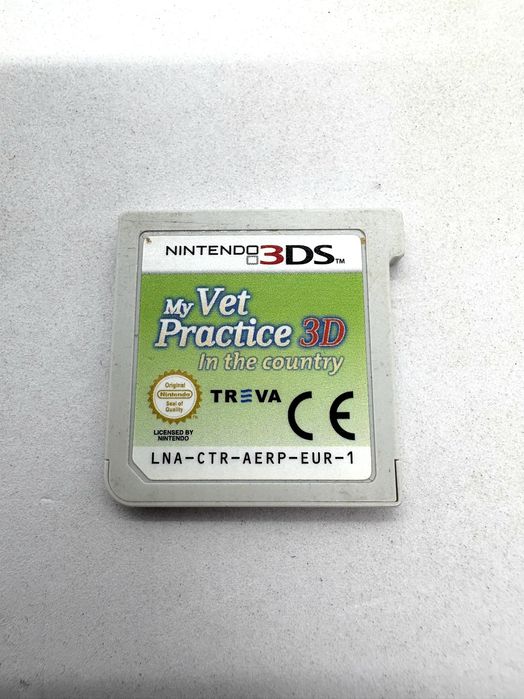 My Vet Practice 3D Nintendo 3DS (sama gra) Po Angielsku