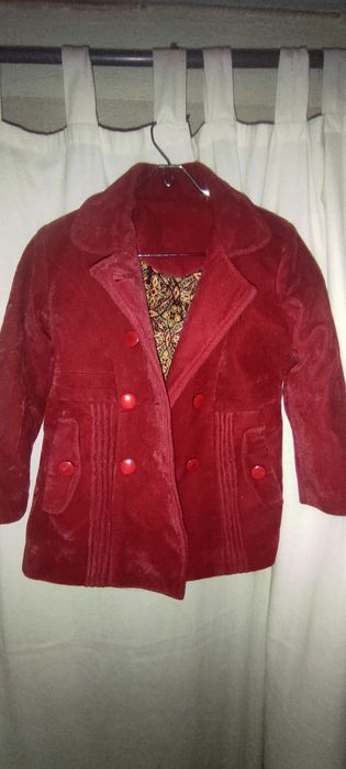 Casaco de veludo