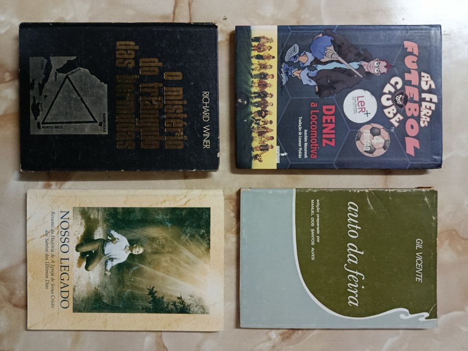 Lote de LIVROS bons e baratos ( 4 )