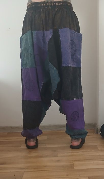 2pary indyjskie szarawary hippie