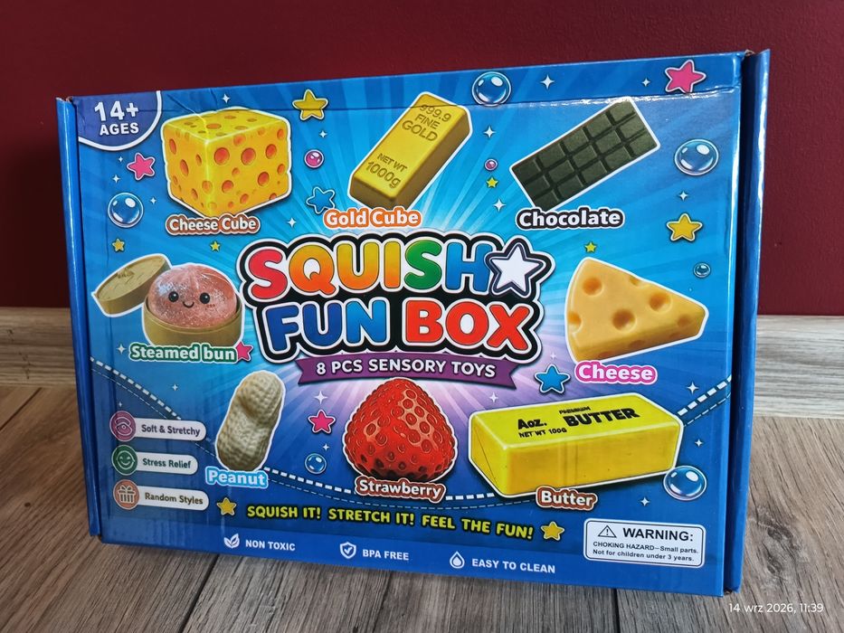Nowy zestaw squishy funbox