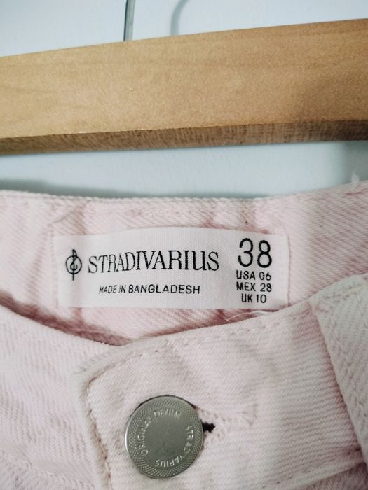 Jeans Rosa claro Novas Stradivarius