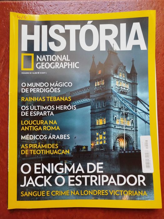 National Geographic História, números 6-10 [portes incluídos]