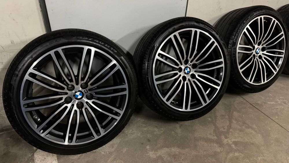 Koła BMW Styling 664M 19" OEM | Pirelli P7 Run Flat | TPMS | 245/40 + 275/35