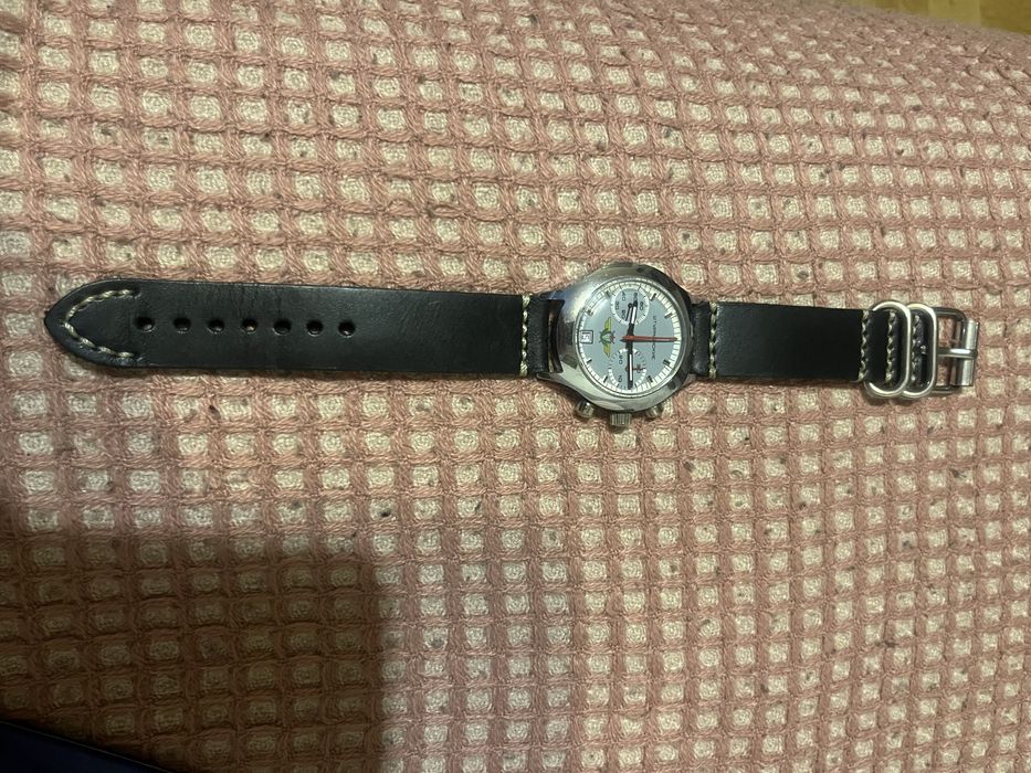 POLJOT _CHRONOGRAF_ 3133_Vintage 90'e Zegarek Mechaniczny Meski