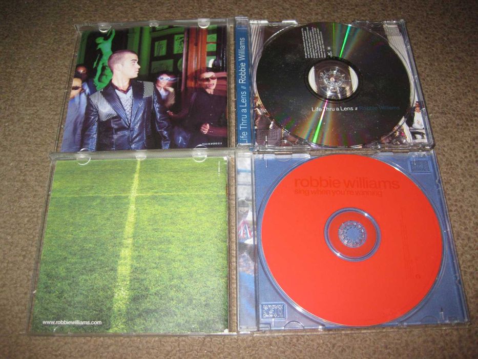 2 CDs do "Robbie Williams" Excelente Estado!