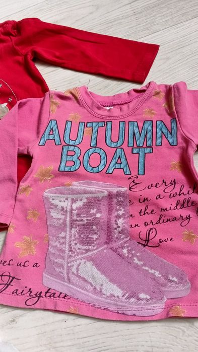 Пакет одягу для дівчинки 98-104 см жилетка , штани, кофти