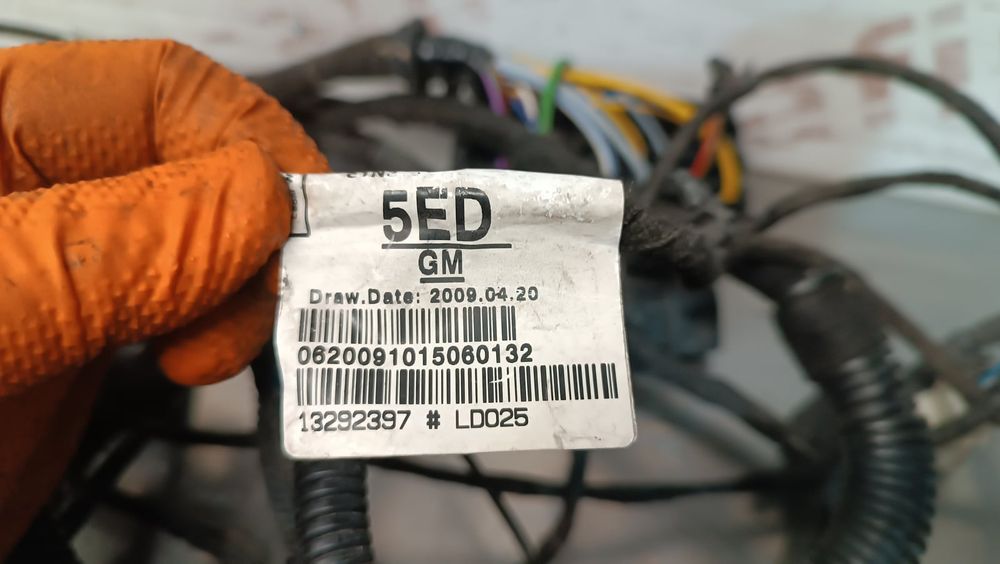 Instalação Elétrica do Motor / Cablagem do Motor OPEL ASTRA J A 17 DTR - 13292397
