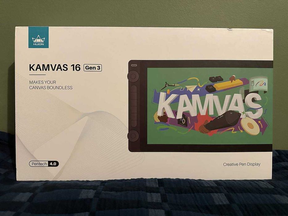 Huion Kamvas 16 Gen 3 Black